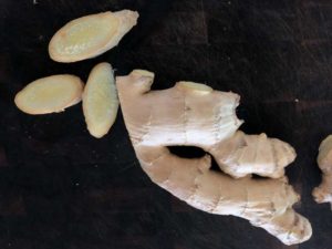 Slice don't peel ginger | Something New For Dinner