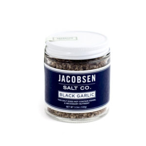 Jacobson Black Garlic Salt | Something New For Dinner
