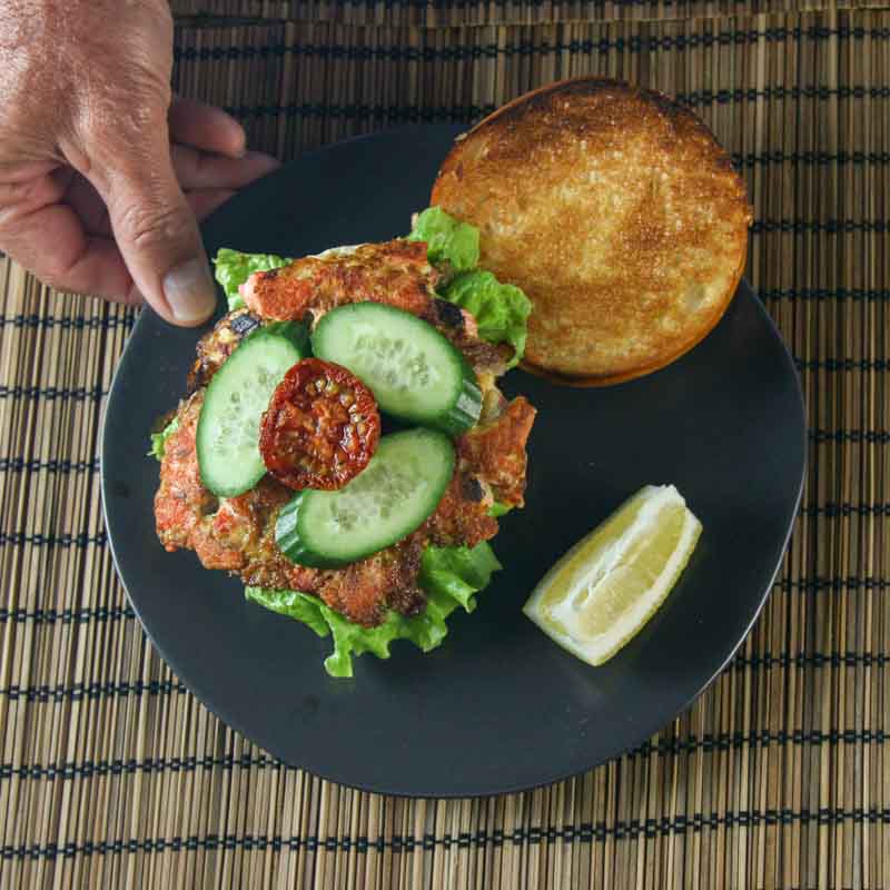 Salmon burgers | Something New For Dinner