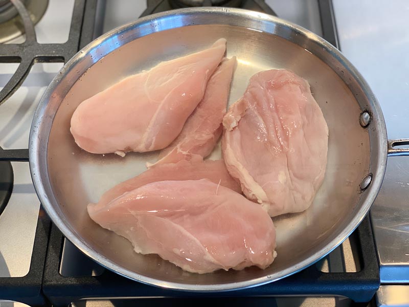 How to poach chicken IP1 - Something New For Dinner