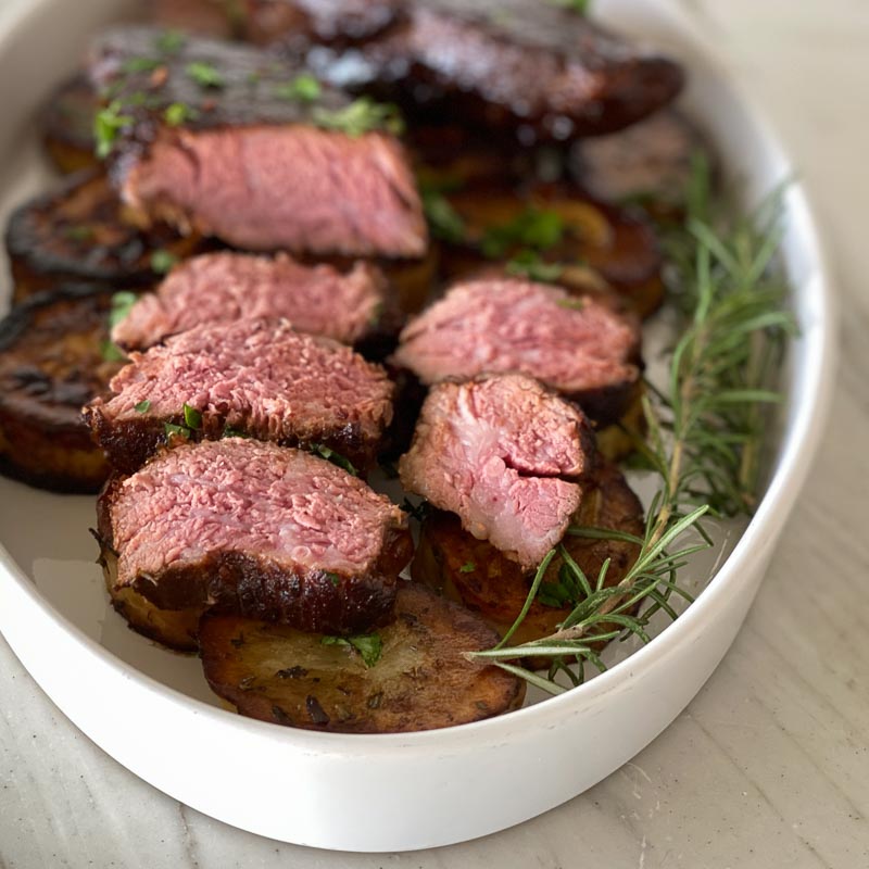 60-Hour Sous Vide Short Ribs with Red Wine and Rosemary