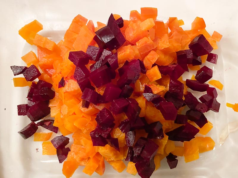 Chopped Beet Salad | Something New For Dinner