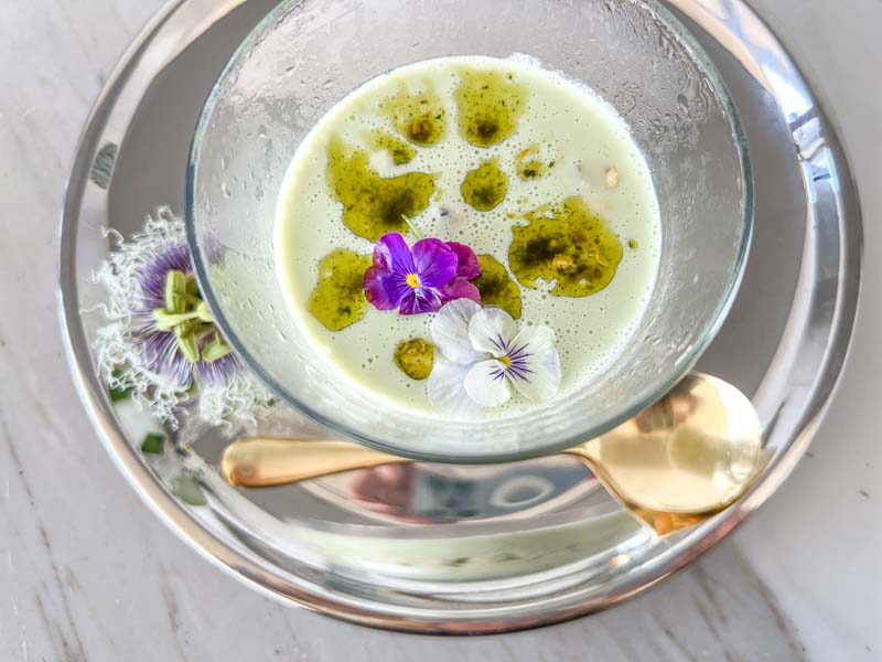 Chilled corn and buttermilk soup | Something New For Dinner