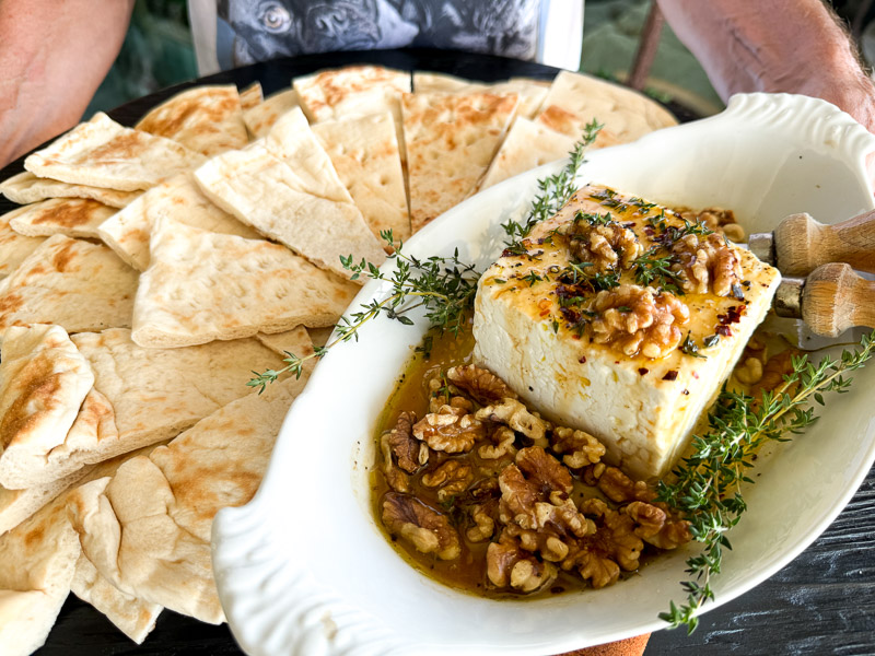 Baked Feta | Something New For Dinner 