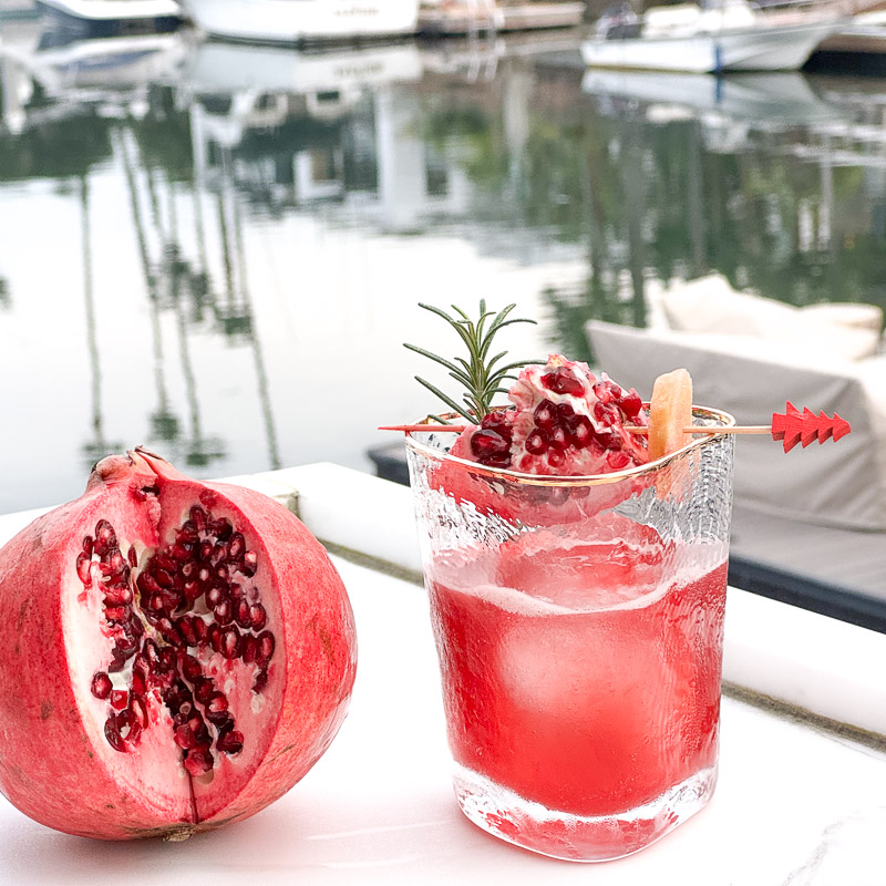 Pomegranate Ginger Cocktail | Something New For Dinner