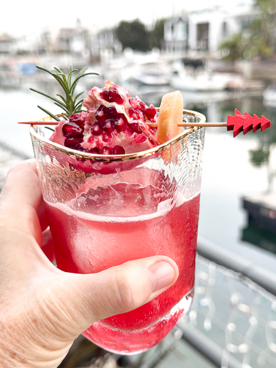 Pomegranate ginger cocktail | Something New For Dinner