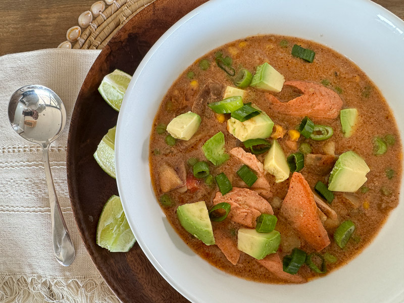 Quick and Easy Salmon Chowder | Something New For Dinner