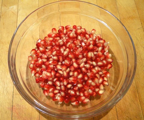 How to seed a pomegranate | Something New For Dinner